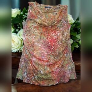 *0121 cable & gauge blouse women Medium